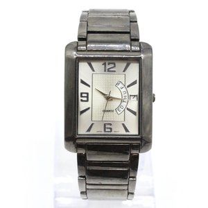 Vintage Puritan Watch Men's Classic Luxury Quartz Stainless Steel Gray Tone